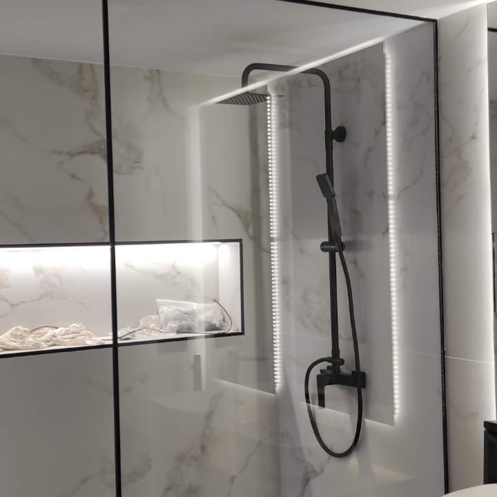 baño cristal